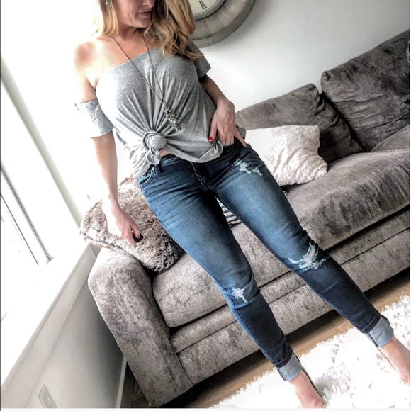 Neysha A Touch of Distress Jeans - Picture 2 of 4